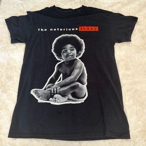 Notorious BIG tee. Size small.